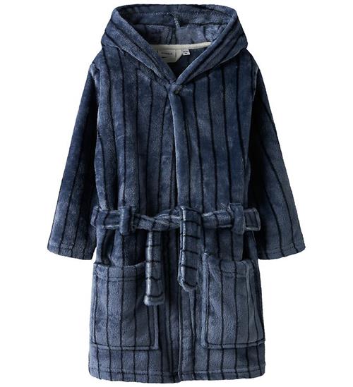 Name It Badekåbe - Velour - NmmRacer - Flint Stone