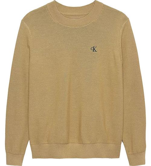 Calvin Klein Bluse - Strik - Sandy Beige