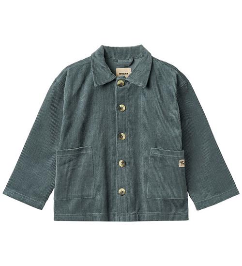 Wheat Skjorte - Fløjl - Sage - Stormy Weather