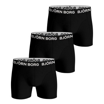 Björn Borg 3P Bamboo Cotton Blend Boxers Sort Large Herre