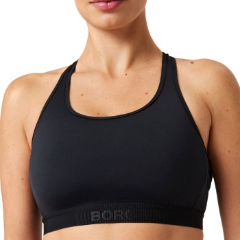 Björn Borg BH Low Support Sports Bra Sort Medium Dame