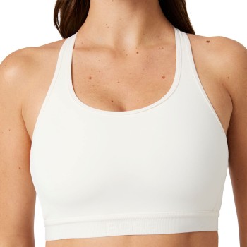 Björn Borg Bh Low Support Sports Bra Elfenben X-Small Dame