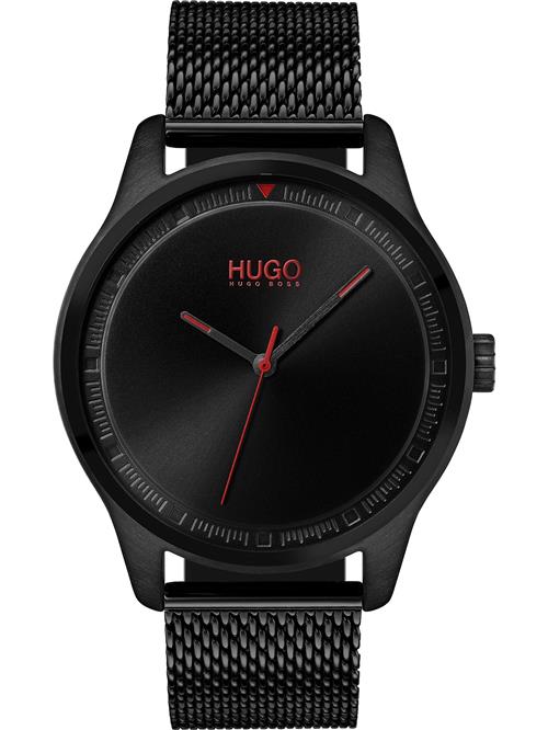 HUGO Analogt ur  rød / sort