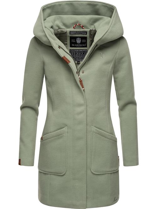 MARIKOO Overgangsfrakke 'Maikoo'  pastelgrøn