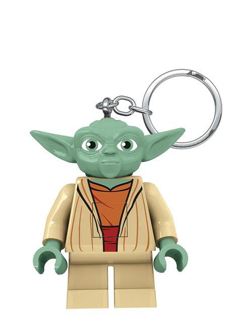 Lego Yoda Key Chain W/Led Light Euromic Green