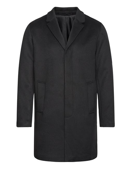 Slhdan Wool Coat O Selected Black