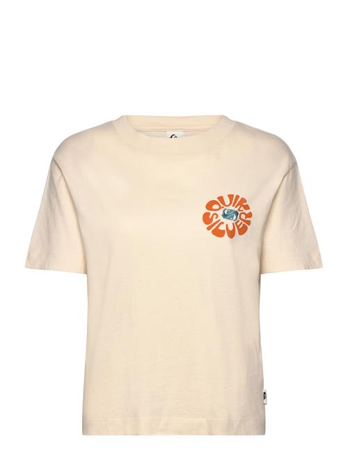 Standard Ss Tee Quiksilver Cream
