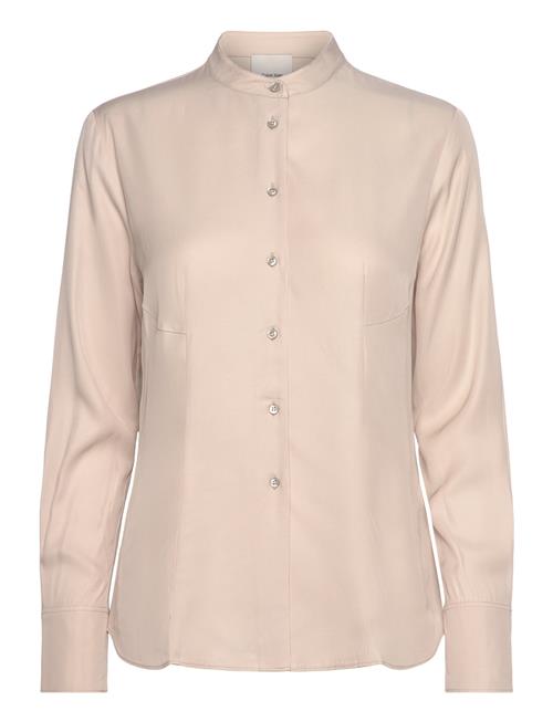 Se Viscose Twill Ls Shirt Calvin Klein Cream ved Booztlet