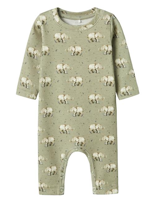 Nbmbobby Ls Bodysuit Name It Green