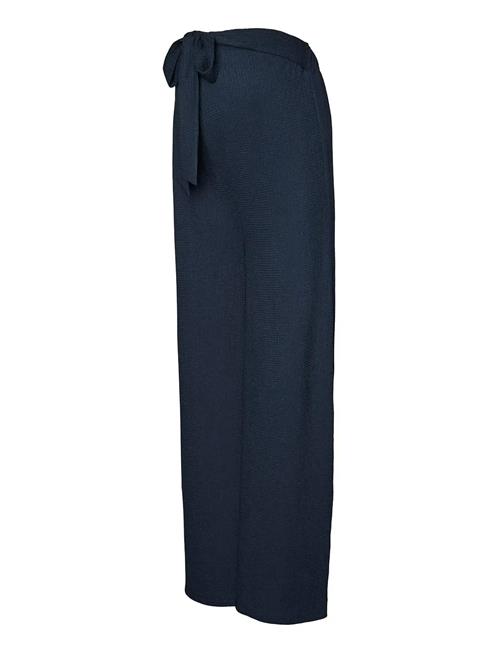 Mlselima Wide Jrs Pants Hw Mamalicious Navy