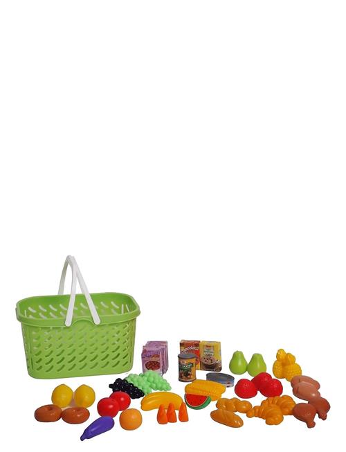 Junior Home Shopping Basket 40 Pcs AMO Patterned