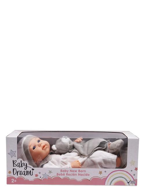Happy Friend Newborn Lily Doll 35Cm Happy Friend Grey