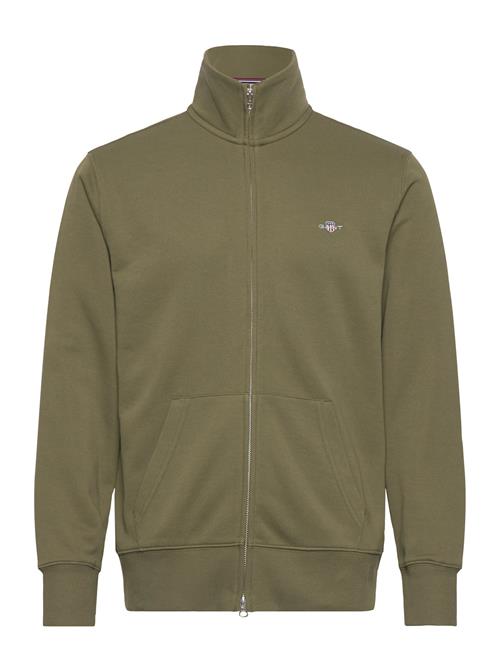 Reg Shield Full Zip Sweat GANT Green