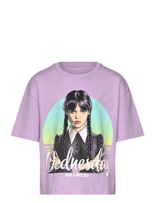 Nkfdyp Wednesday Ss Rlx Top Box Noos Sky Name It Purple