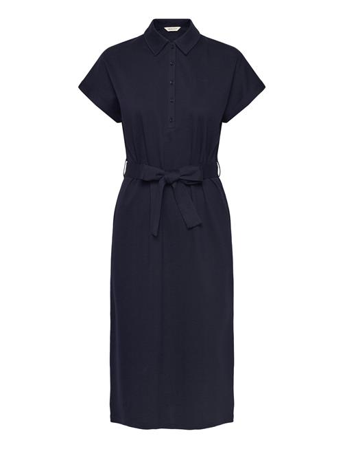 Ss Pique Polo Dress GANT Navy