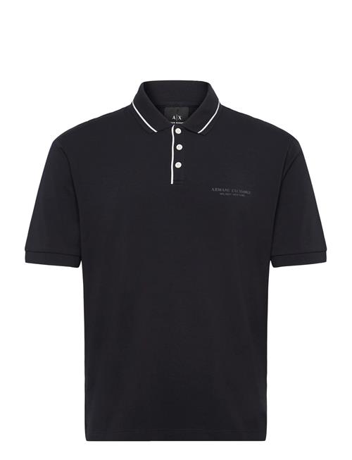 Polo Shirt Armani Exchange Black