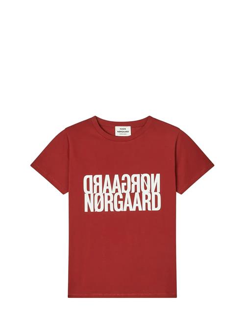 Single Cotton Trenda P Tee Mads Nørgaard Red