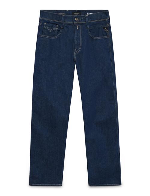 Anbass Trousers Slim Hyperflex Eco Plus Replay Blue