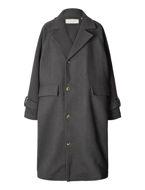 Johanne Coat - Wool STUDIO FEDER Grey