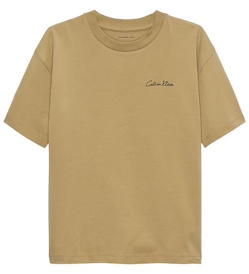 Calvin Klein T-shirt - Polaroid - Sandy Beige