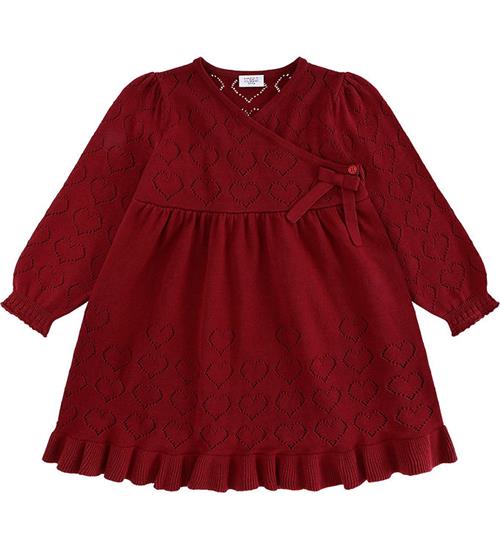 Hust and Claire Kjole - Strik - HCKarina - Teaberry m. Hulmønste