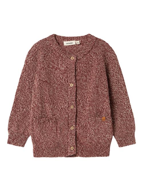 LIL ATELIER Strik Cardigan Nemo Hot Chocolate