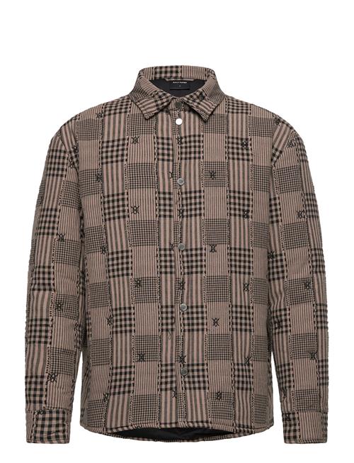 Quilted Shield Ls Shirt Daily Paper Brown