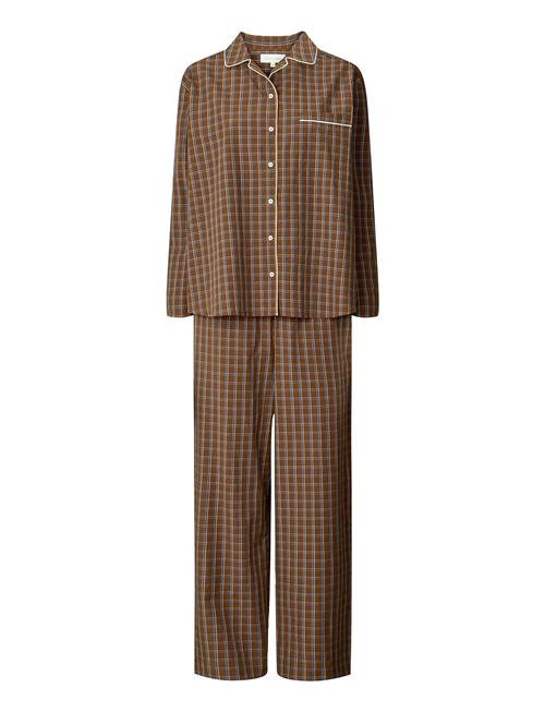 Edith Pajama - Cotton STUDIO FEDER Brown