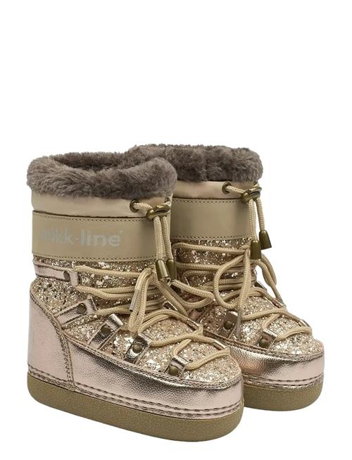 Snow Boot Glitter Mikk-line Gold