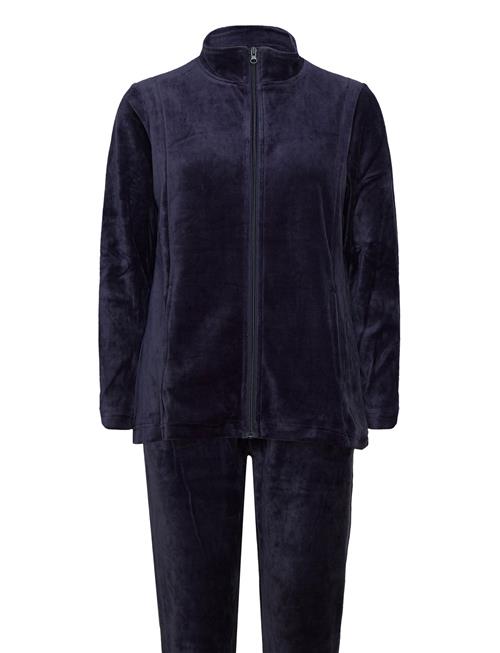 Velour Suit Damella Of Sweden Navy