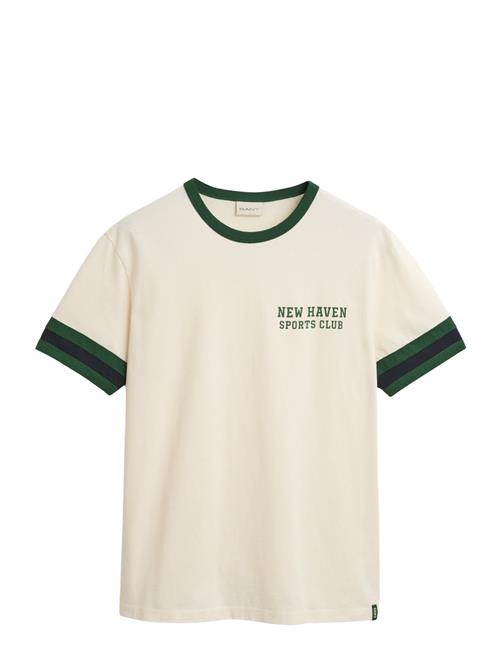 Graphic T-Shirt GANT Cream