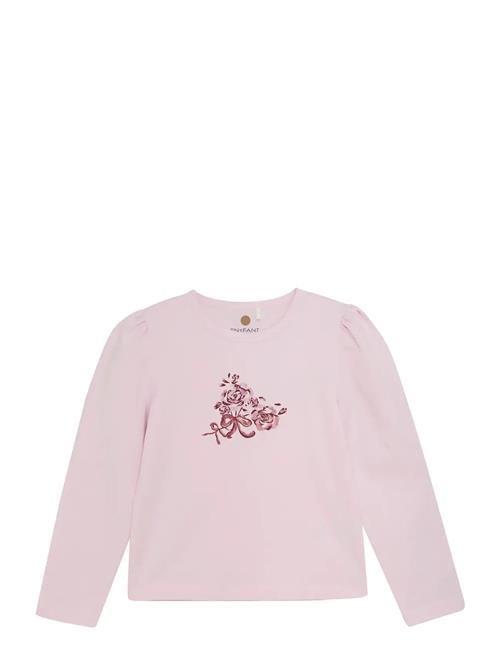 T-Shirt Ls En Fant Pink