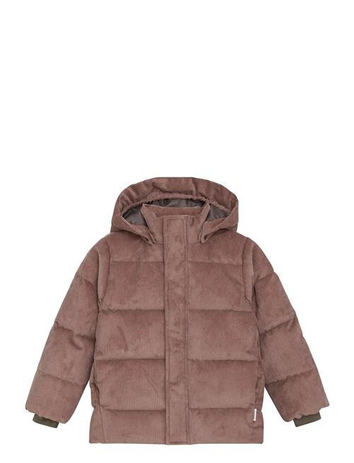 Jacket Puffer, Corduroy En Fant Pink