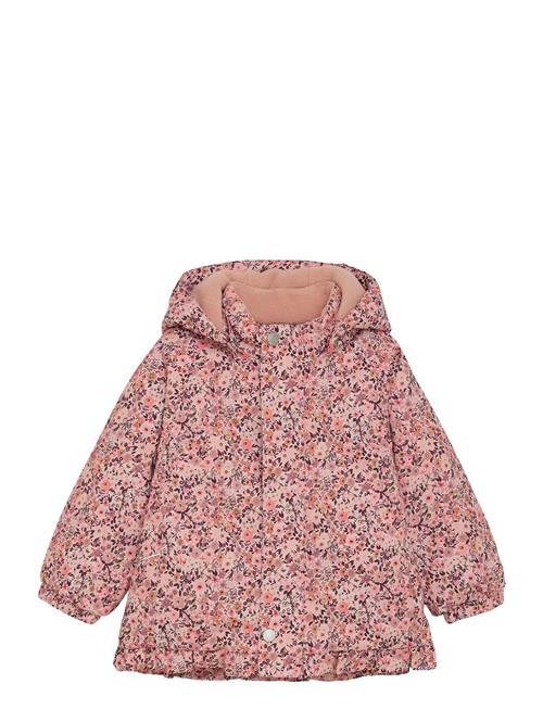 Snow Jacket Aop Minymo Pink