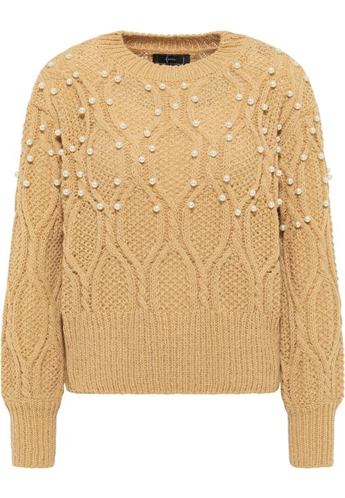 faina Pullover  lysebrun