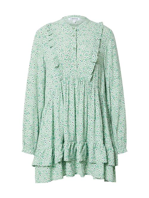 EDITED Blusekjole 'Bijou'  blå / pastelgrøn / hvid