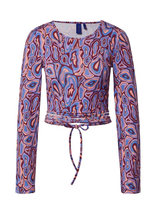 Résumé Bluse 'NEVEDARS'  lyseblå / lilla / lyserød / burgunder