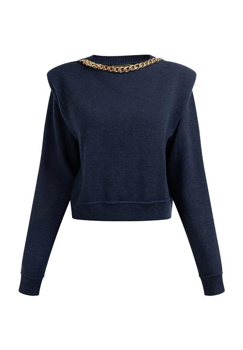 faina Pullover  marin / guld