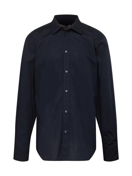 ABOUT YOU x Alvaro Soler Skjorte 'Adrian'  mørkeblå