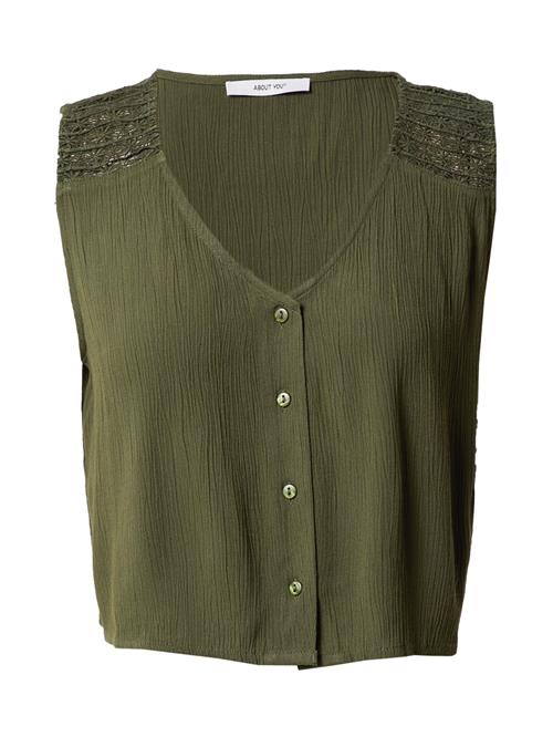 ABOUT YOU Overdel 'Hanne'  mørkegrøn