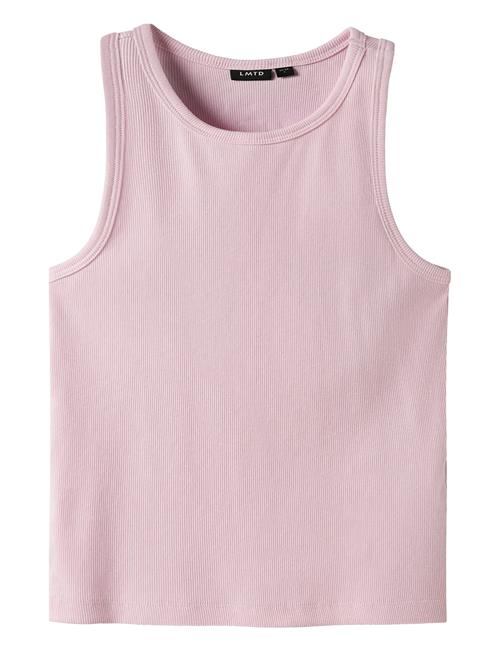 Nlfhinaja Crop Solid Tank Top LMTD Purple