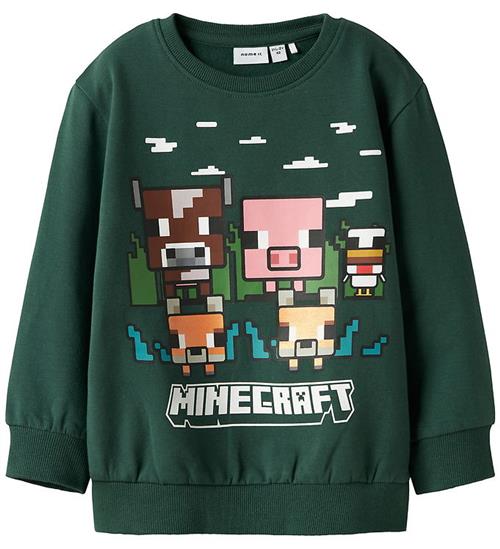 Name It Sweatshirt - Minecraft - NmmNell - Bistro Green