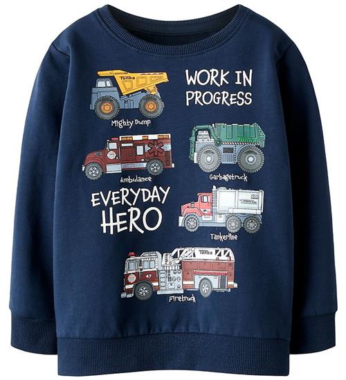 Name It Sweatshirt - Tonka - NmmOrson - Navy Blazer