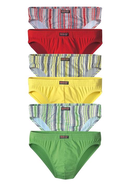 H.I.S Slip  gul / grå / grøn / rød / hvid