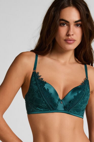 Hunkemöller Julia formstøbt longline-bøjle-bh grøn