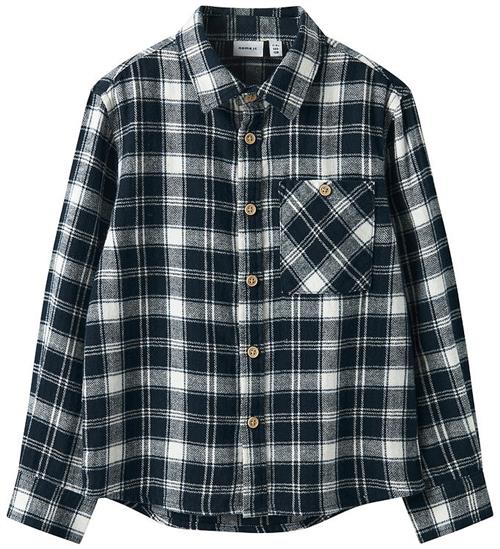 Name it Skjorte - NkmSunda - Navy Blazer