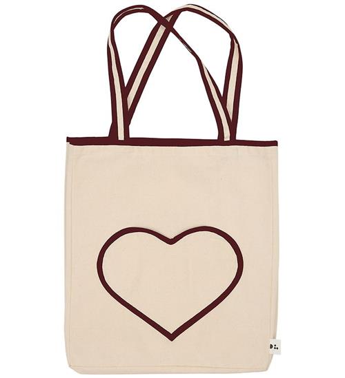 Design Letters Mulepose - In My Heart - Natural /Syrrah Burgundy