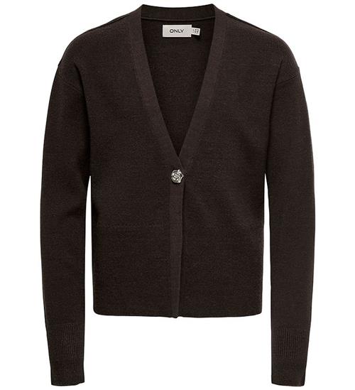Kids only Cardigan - Strik - Viskoseblanding - KogKatia - Black