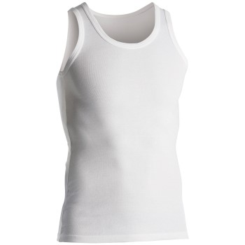 Dovre Rib Singlet Hvid bomuld 3XL Herre