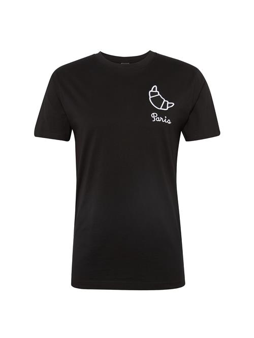 Mister Tee Bluser & t-shirts 'Paris'  sort / hvid
